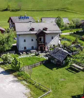 Plazores farm in the Dolomites