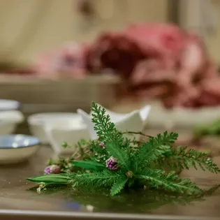 Uli's vegetable garden is a diary of flavours