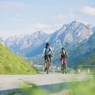 The Passo Furcia by bike